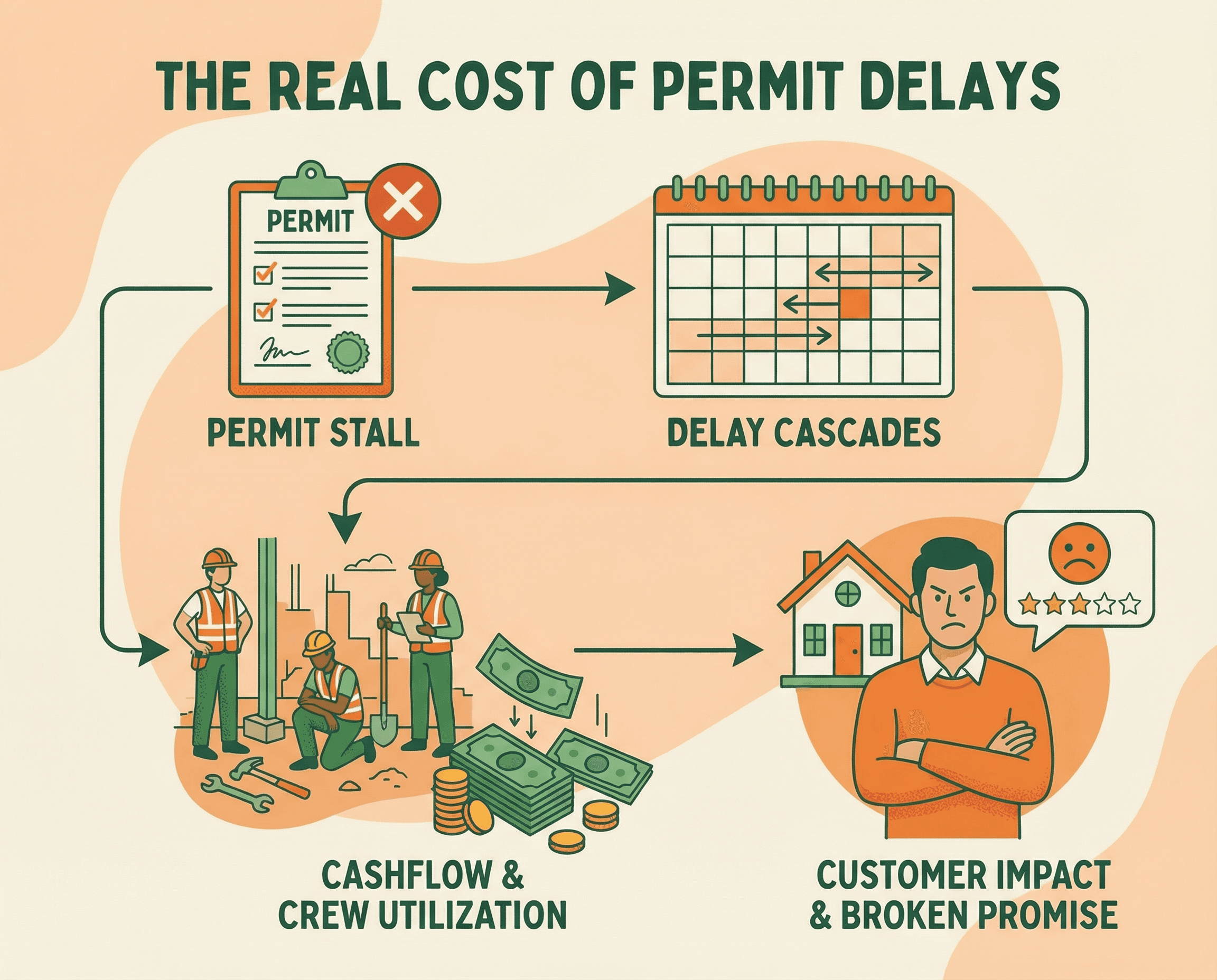 The Real Cost of Permit Delays in Busy Season