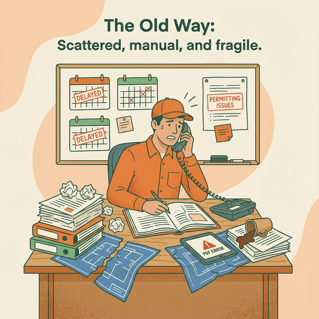 Manual permitting chaos